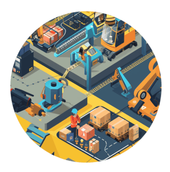 Modern Warehouse Scene